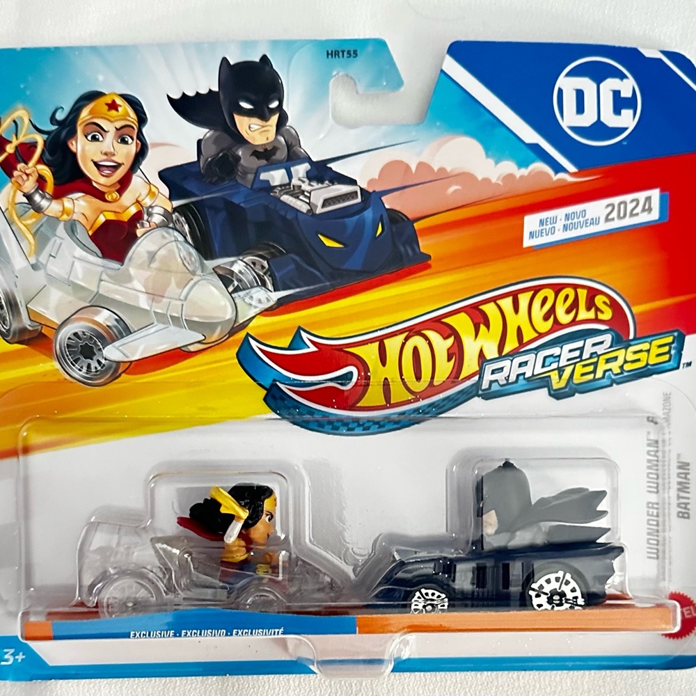 Racer Verse DC Toy Set - Black and Gray